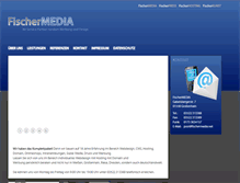 Tablet Screenshot of fischermedia.net